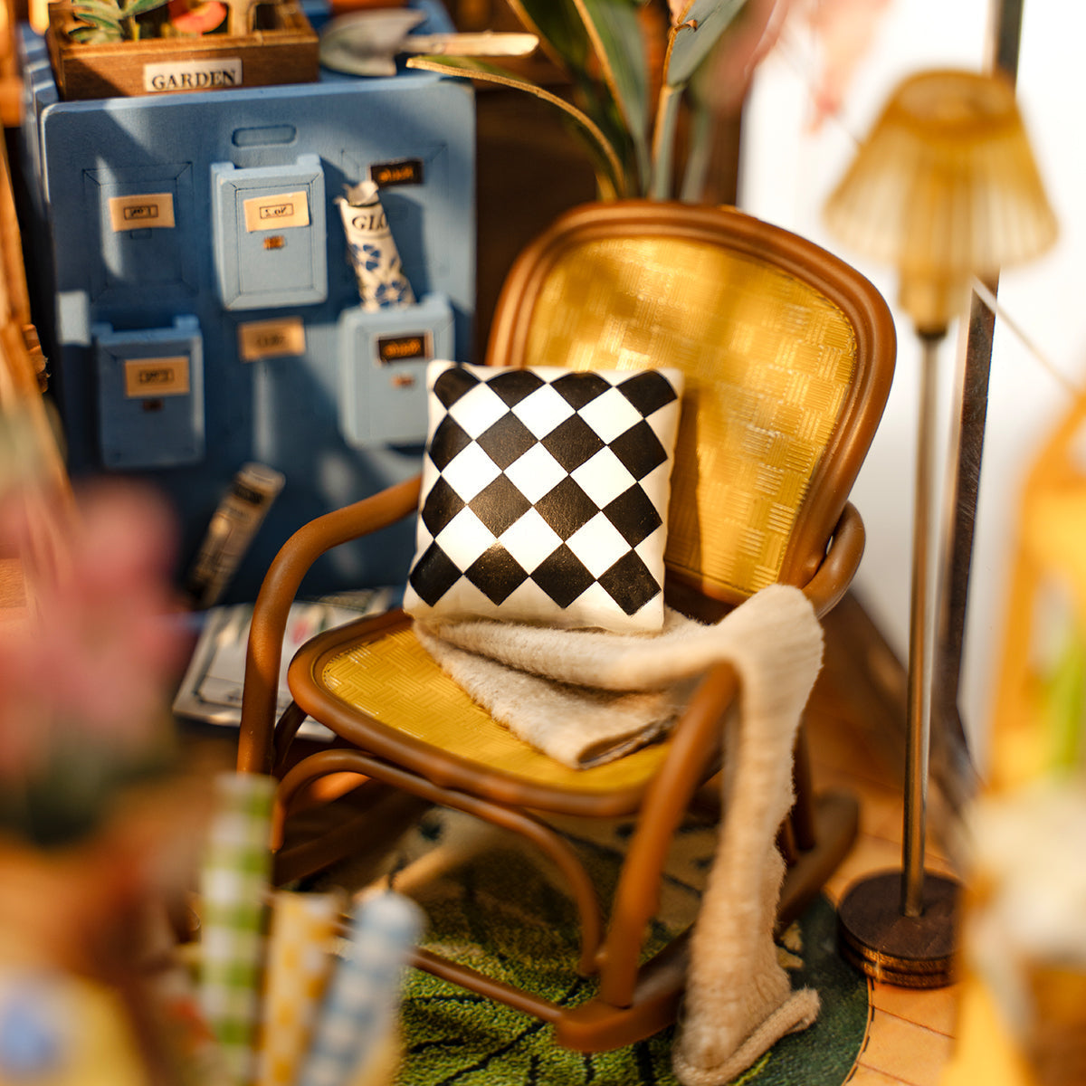 Book Nook "Casa do Jardim" DIY (Faça Você Mesmo)