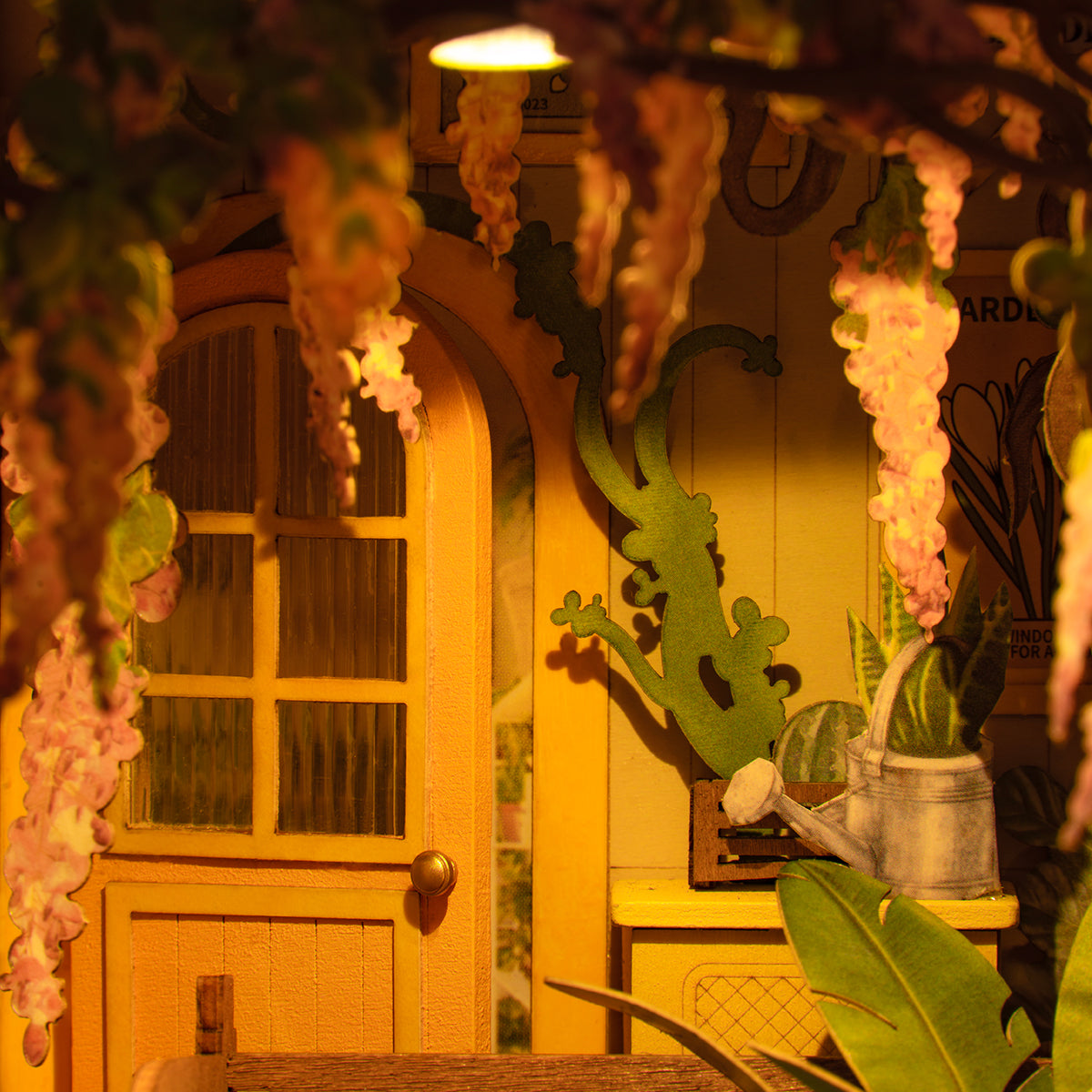 Book Nook "Casa do Jardim" DIY (Faça Você Mesmo)