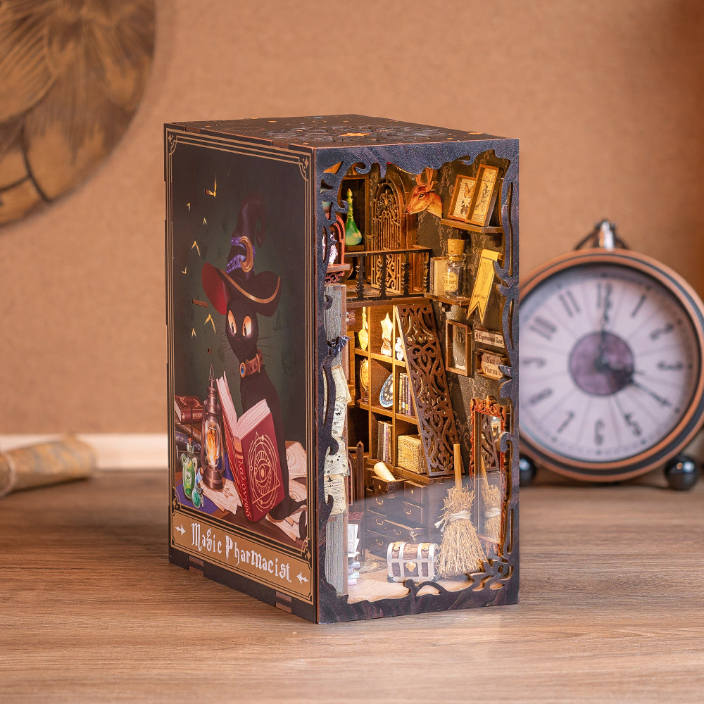 Book Nook "O Alquimista Arcano" DIY (Faça Você Mesmo)