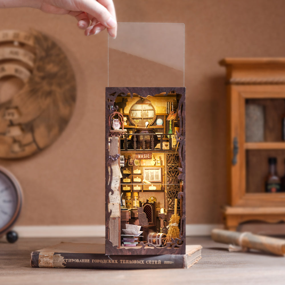 Book Nook "O Alquimista Arcano" DIY (Faça Você Mesmo)