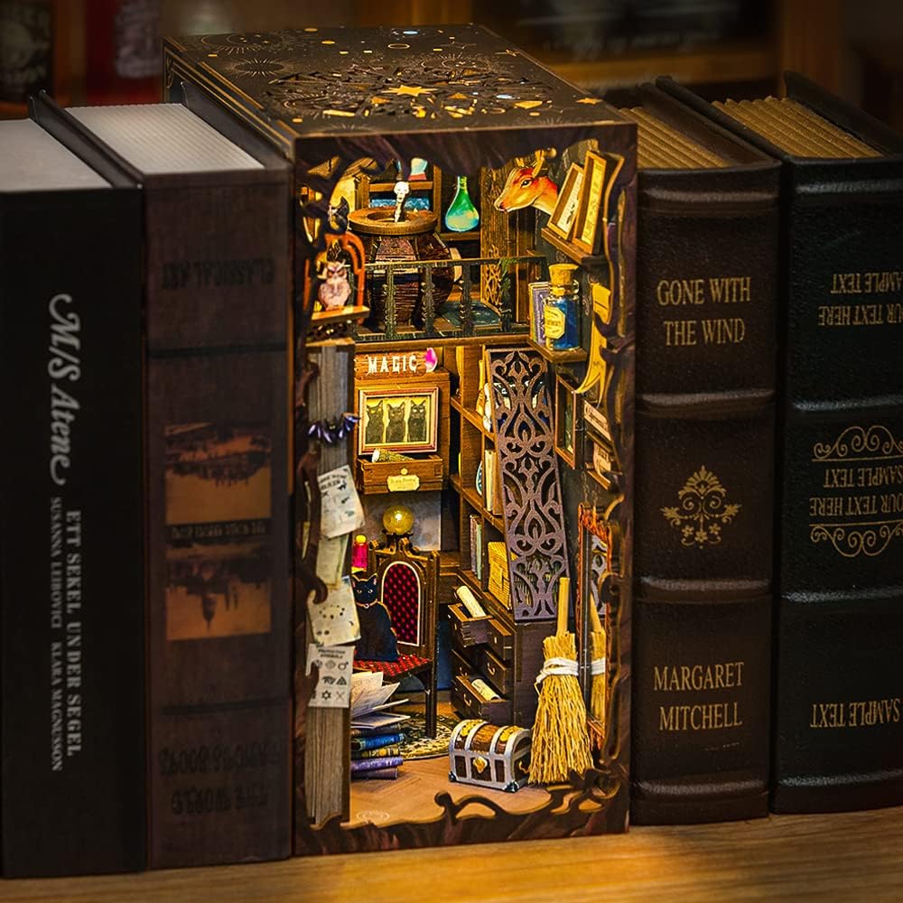 Book Nook "O Alquimista Arcano" DIY (Faça Você Mesmo)