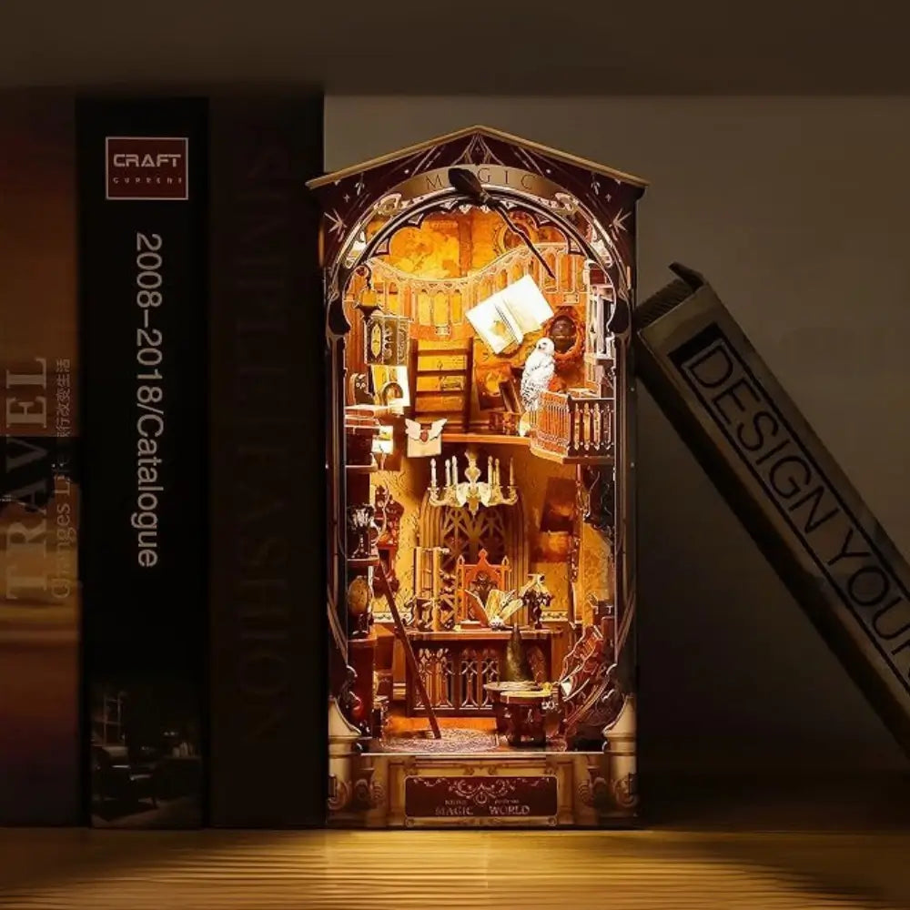Book Nook "Reino Mágico" DIY (Faça Você Mesmo)