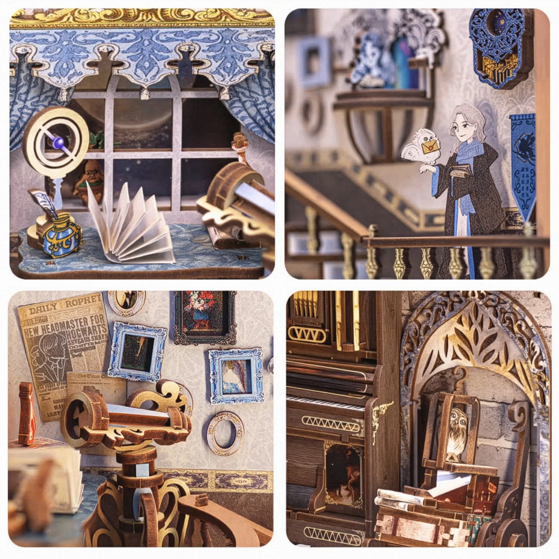 Book Nook "Sala Secreta" DIY (Faça Você Mesmo)