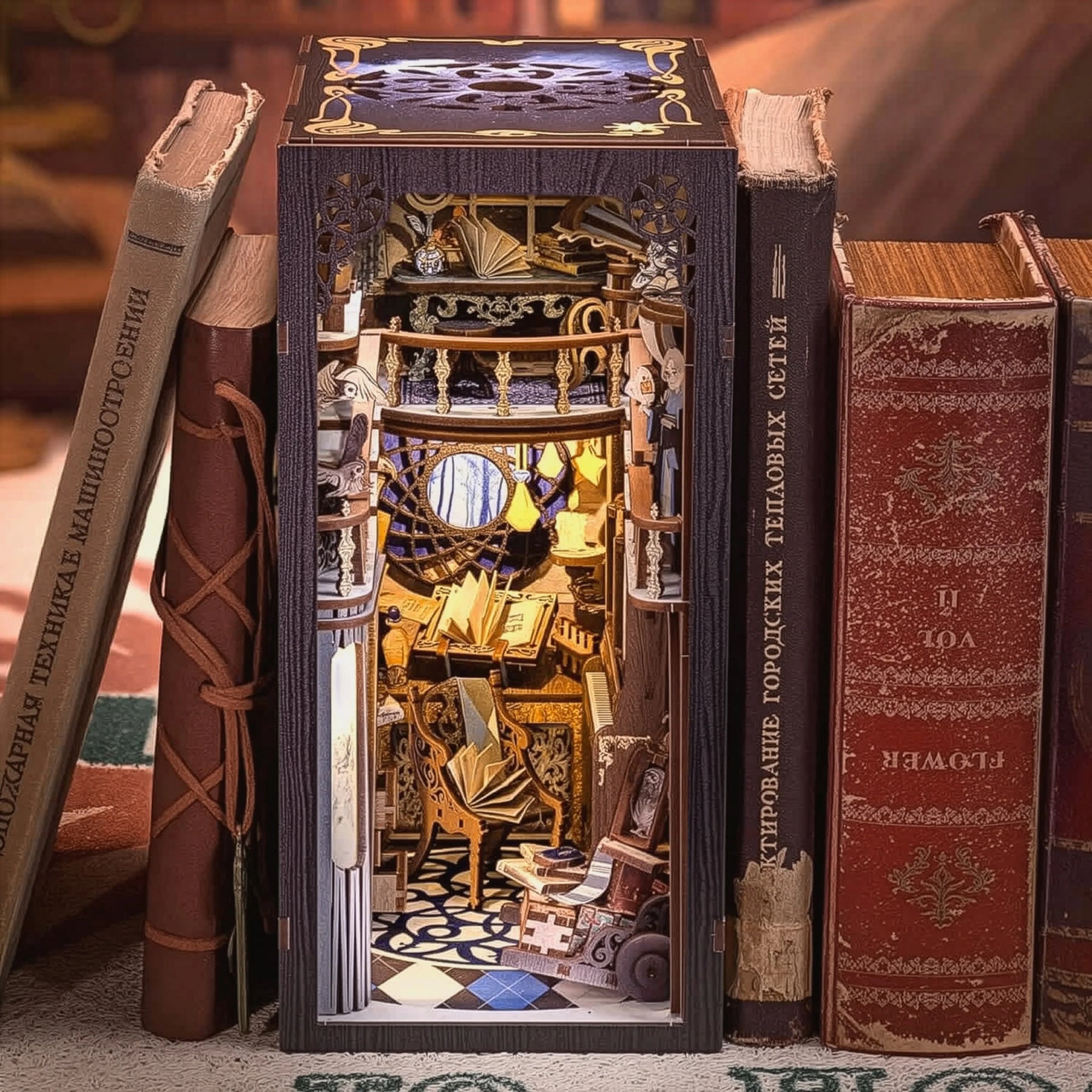 Book Nook "Sala Secreta" DIY (Faça Você Mesmo)
