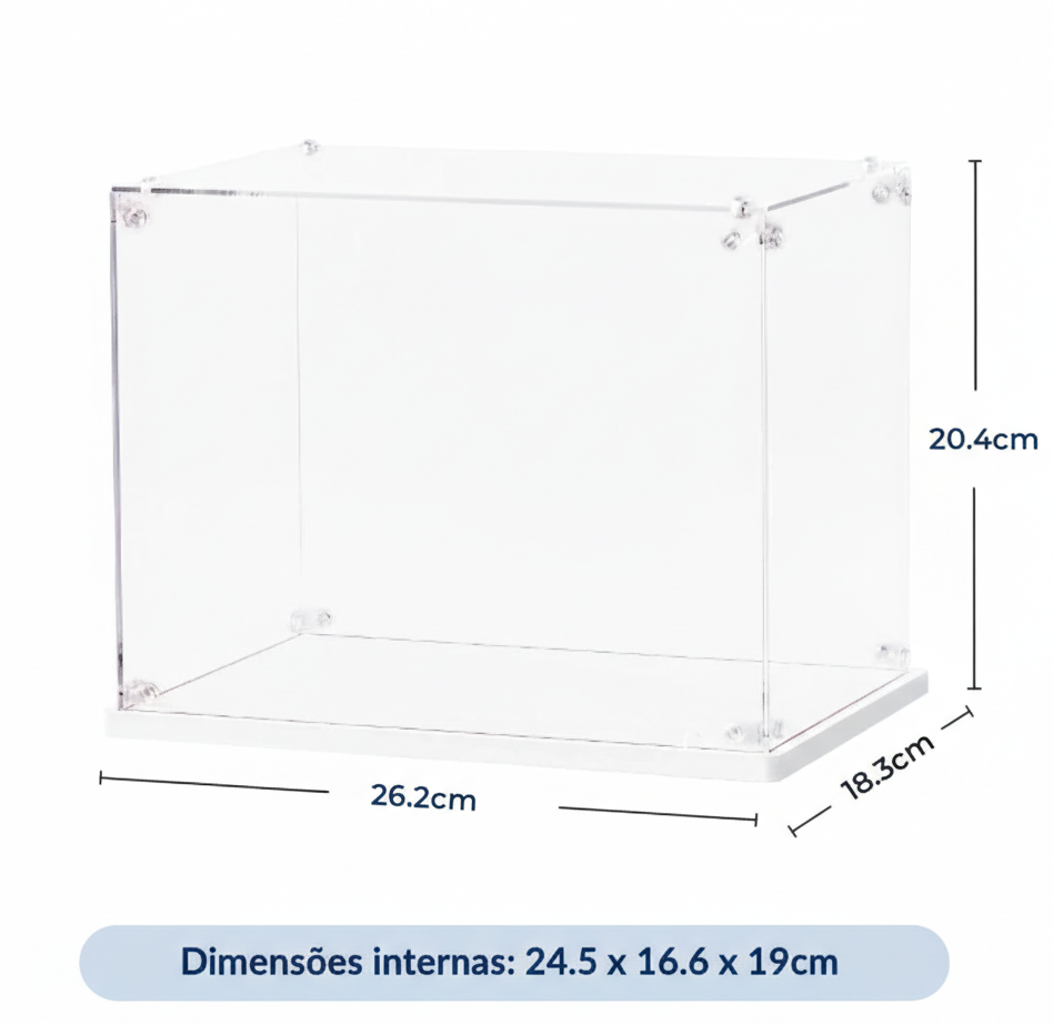 Vitrine Expositora Empilhável para Coleção Sakura