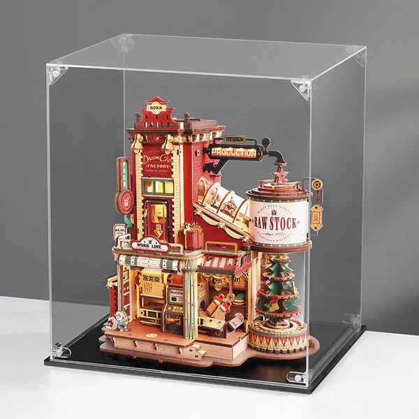 Vitrine Expositora Empilhável para Quebra-cabeças 3D