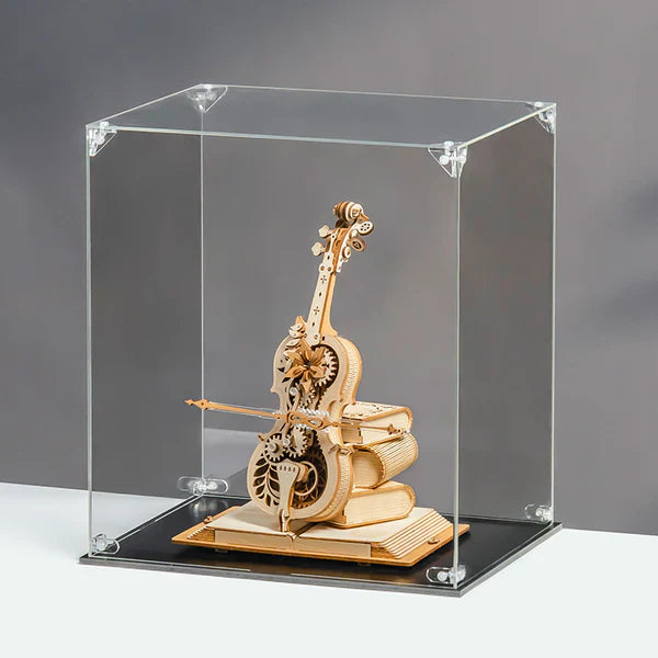 Vitrine Expositora Empilhável para Quebra-cabeças 3D