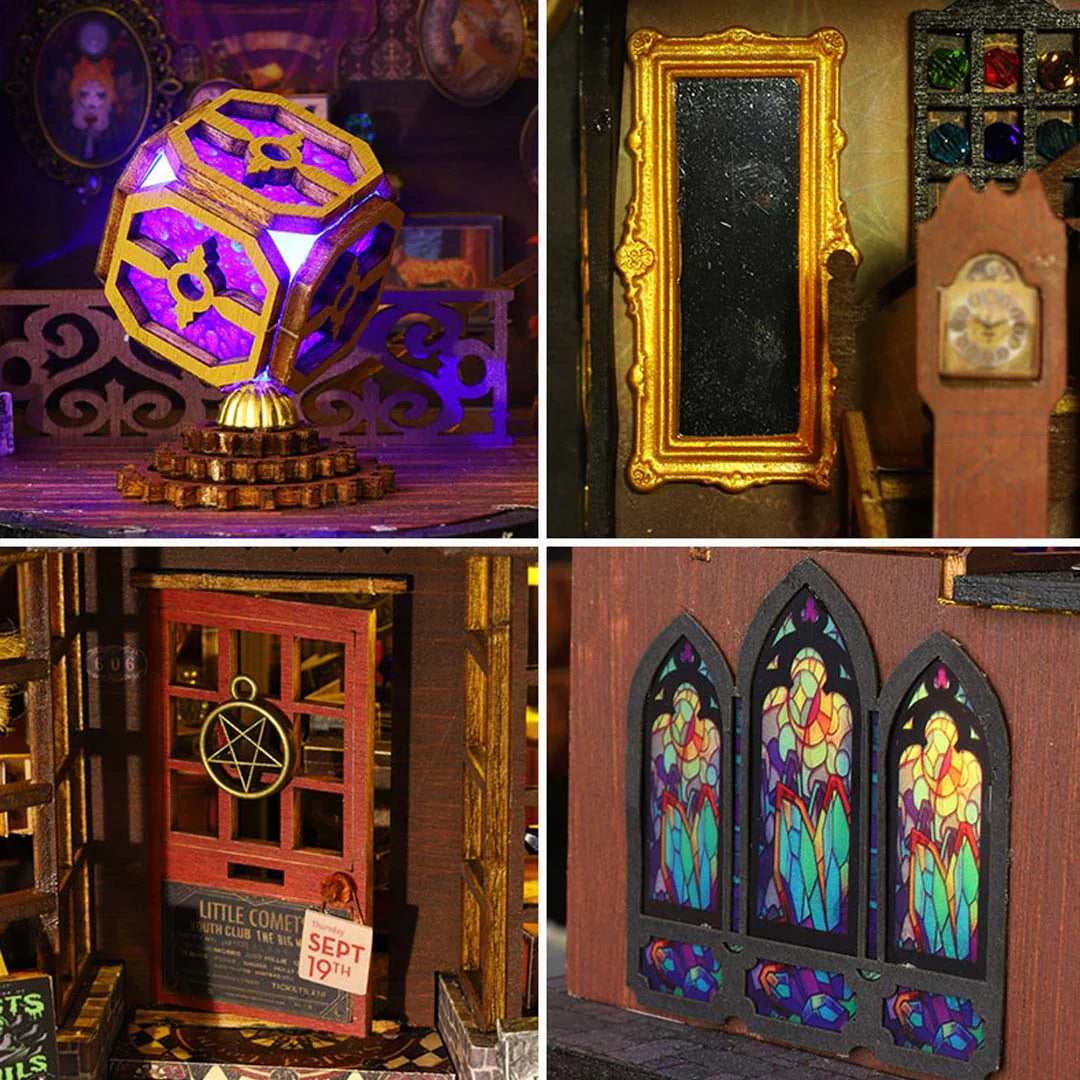 Casa Miniatura "Casa Encantada do Tesouro" DIY (Faça Você Mesmo)
