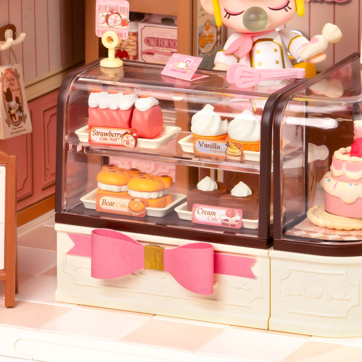 Casa Miniatura "Confeitaria de Delícias" DIY (Faça Você Mesmo)