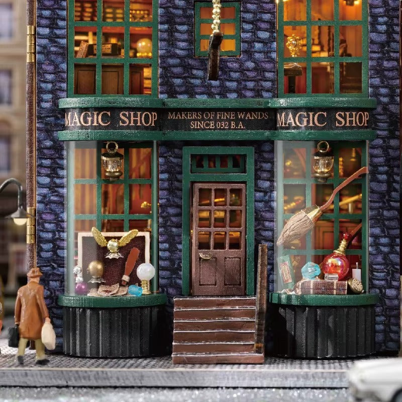 Casa Miniatura "Loja Mágica" DIY (Faça Você Mesmo)