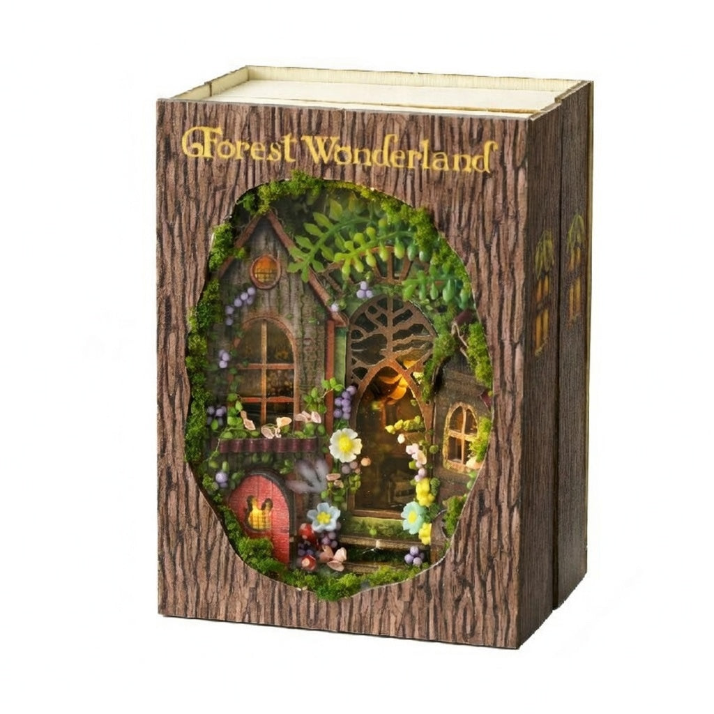 Casa Miniatura "Paraíso da Floresta" DIY (Faça Você Mesmo)