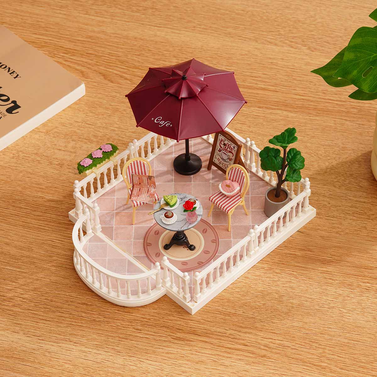 Casa Miniatura "Terraço" DIY (Faça Você Mesmo)