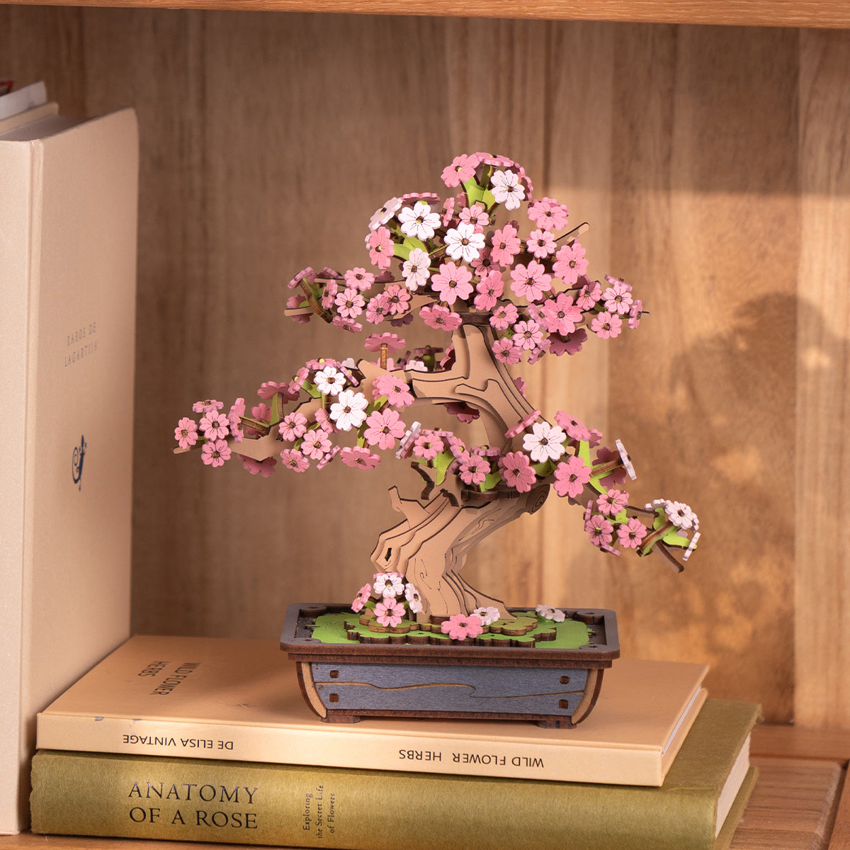Quebra-cabeça 3D "Bonsai de Flor de Cerejeira Sakura"