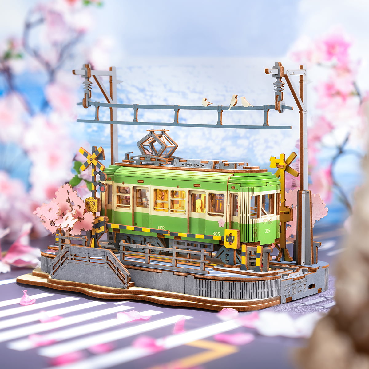 Quebra-cabeça 3D "Estação Caminho das Cerejeiras"