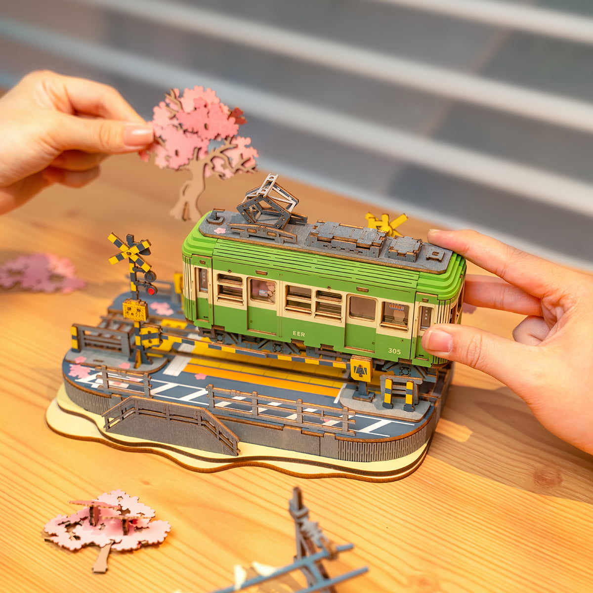 Quebra-cabeça 3D "Estação Caminho das Cerejeiras"