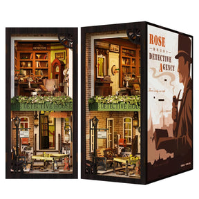 Book Nook "A Casa de Detetives" DIY (Faça Você Mesmo)