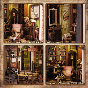 Book Nook "A Casa de Detetives" DIY (Faça Você Mesmo)
