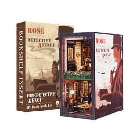 Book Nook "A Casa de Detetives" DIY (Faça Você Mesmo)