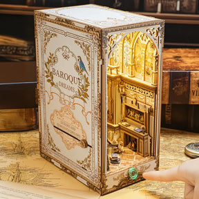Book Nook "Biblioteca dos Sonhos Clássicos" DIY (Faça Você Mesmo)