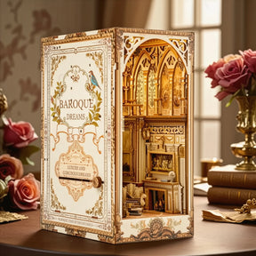 Book Nook "Biblioteca dos Sonhos Clássicos" DIY (Faça Você Mesmo)