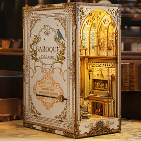 Book Nook "Biblioteca dos Sonhos Clássicos" DIY (Faça Você Mesmo)