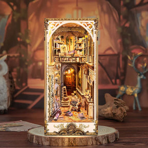 Book Nook "Biblioteca dos Sonhos Clássicos" DIY (Faça Você Mesmo)