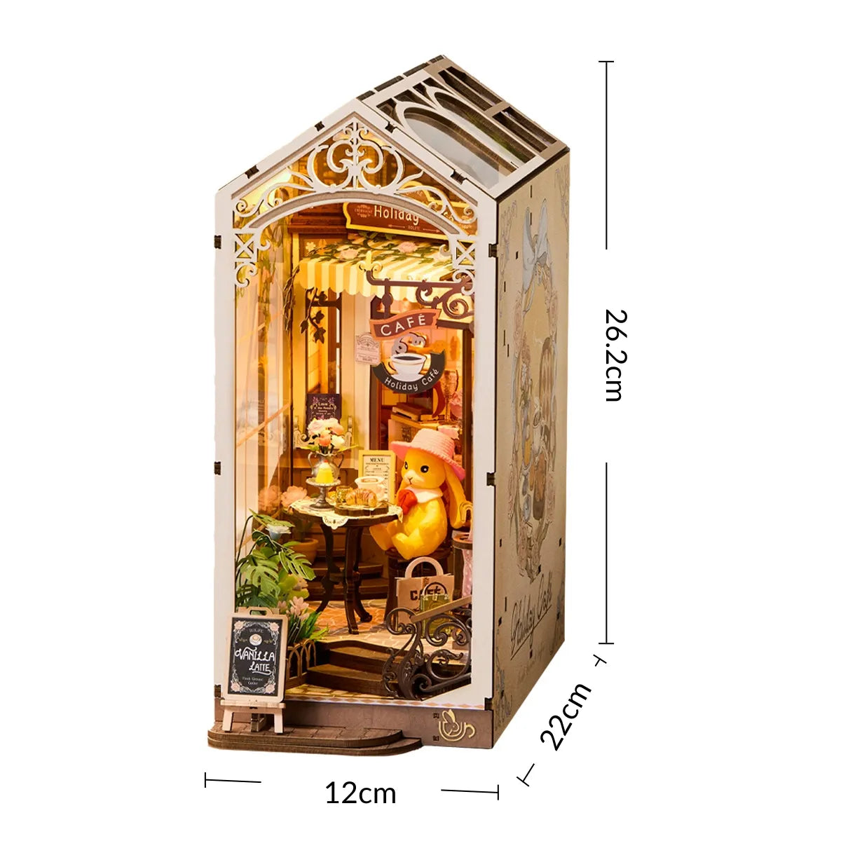 Book Nook "Café Aconchegante" DIY (Faça Você Mesmo)