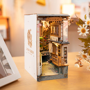 Book Nook "Caminho das Cerejeiras" DIY (Faça Você Mesmo)