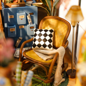 Book Nook "Casa do Jardim" DIY (Faça Você Mesmo)