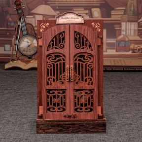 Book Nook "Ecos de uma Livraria" DIY (Faça Você Mesmo)