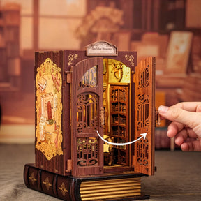 Book Nook "Ecos de uma Livraria" DIY (Faça Você Mesmo)