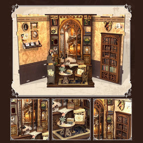 Book Nook "Ecos de uma Livraria" DIY (Faça Você Mesmo)