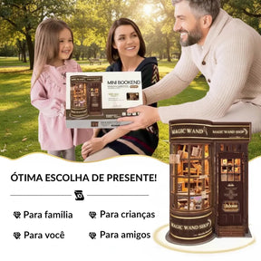 Book Nook "Empório de Varinhas Mágicas" DIY (Faça Você Mesmo)