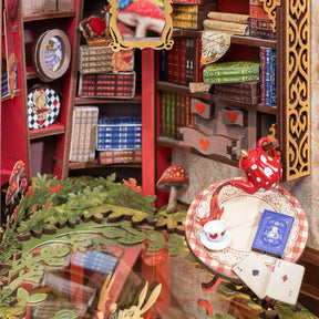 Book Nook "Imersão no País das Maravilhas" DIY (Faça Você Mesmo)