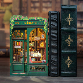 Book Nook "Livraria da Coruja" DIY (Faça Você Mesmo)