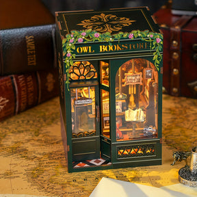 Book Nook "Livraria da Coruja" DIY (Faça Você Mesmo)