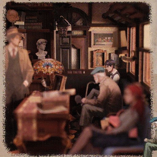 Book Nook "Mistério no Trem" DIY (Faça Você Mesmo)