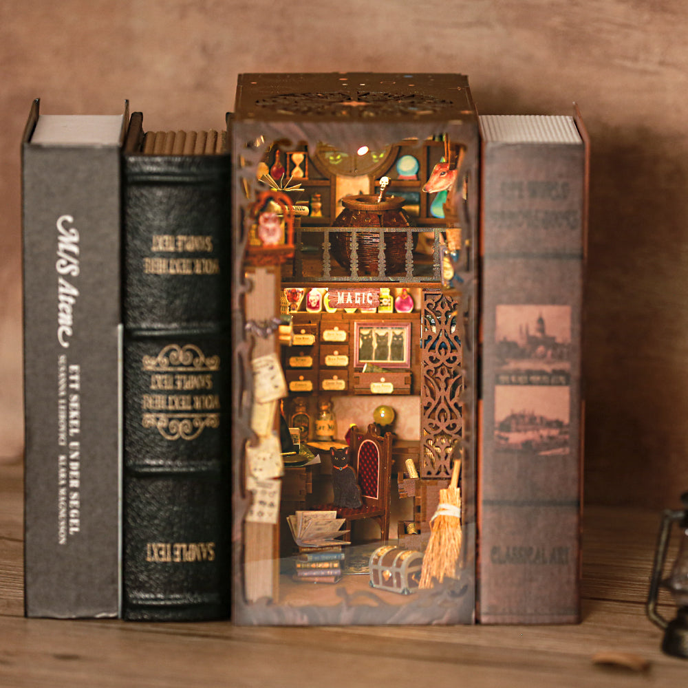Book Nook "O Alquimista Arcano" DIY (Faça Você Mesmo)