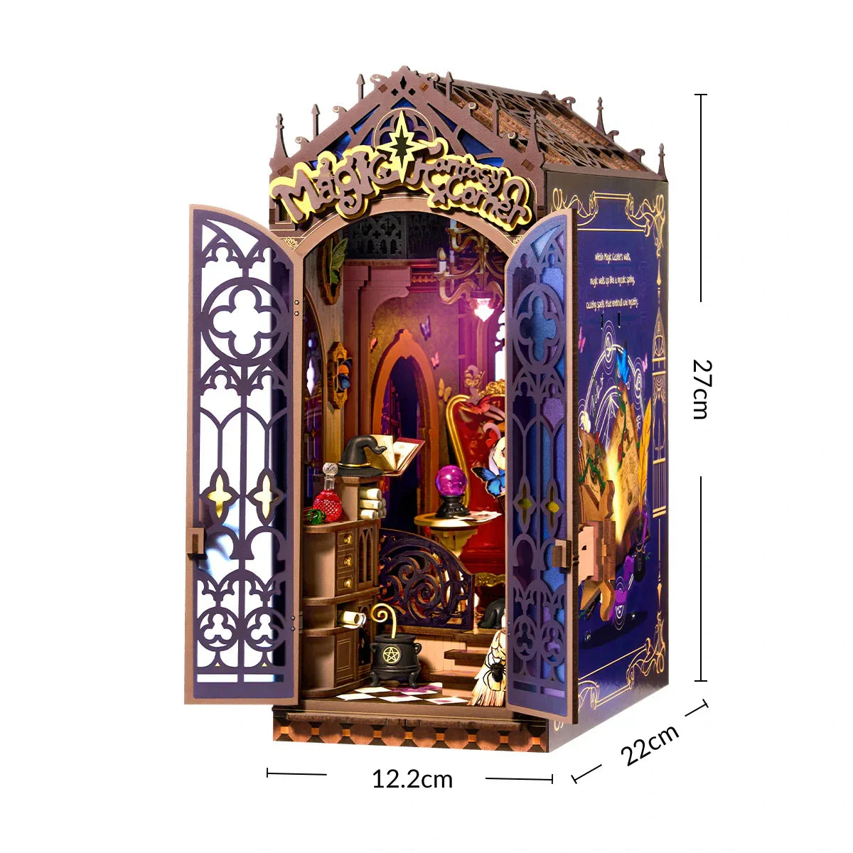 Book Nook "Reino da Fantasia" DIY (Faça Você Mesmo)