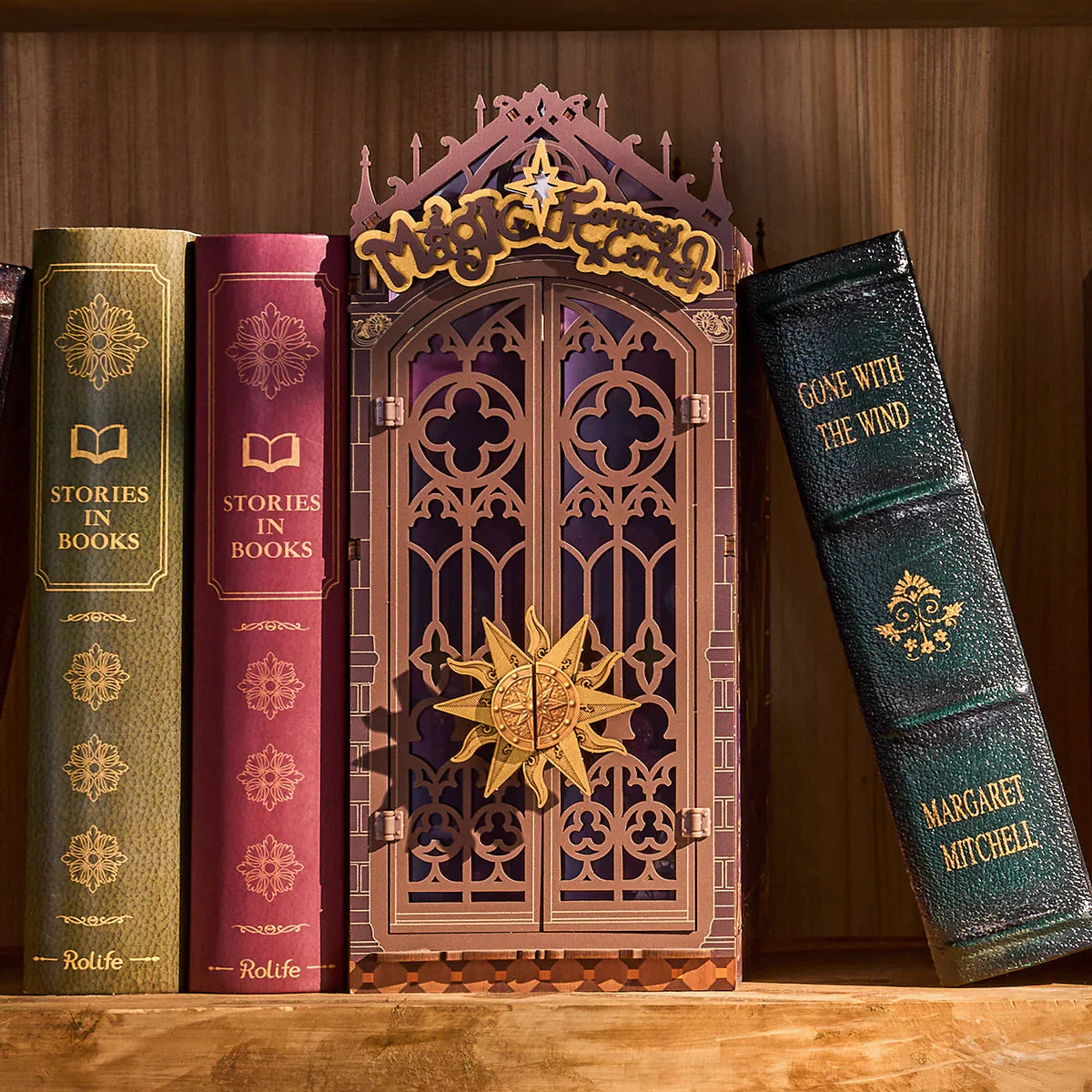 Book Nook "Reino da Fantasia" DIY (Faça Você Mesmo)