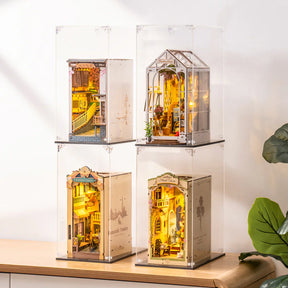 Vitrine Expositora Empilhável para Book Nooks
