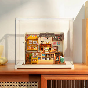 Vitrine Expositora Empilhável para Casas Miniatura