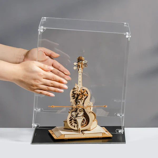 Vitrine Expositora Empilhável para Quebra-cabeças 3D