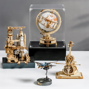 Vitrine Expositora Empilhável para Quebra-cabeças 3D