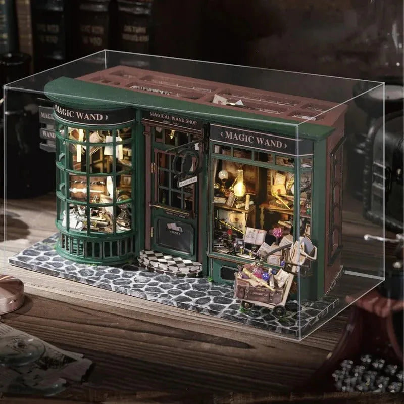 Caixa Protetora - Casa Miniatura "Empório Mágico"