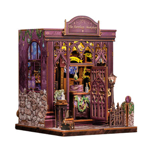 Casa Miniatura "A Livraria de Astrologia" DIY (Faça Você Mesmo)