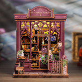 Casa Miniatura "A Livraria de Astrologia" DIY (Faça Você Mesmo)