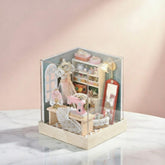 Casa Miniatura "Ateliê Feliz" DIY (Faça Você Mesmo)