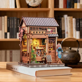 Casa Miniatura "Ateliê Japonês de Kimonos" DIY (Faça Você Mesmo)