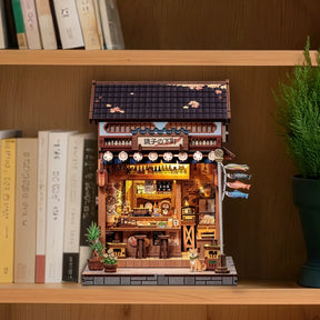 Casa Miniatura "Autêntico Bar Japonês  Izakaya" DIY (Faça Você Mesmo)